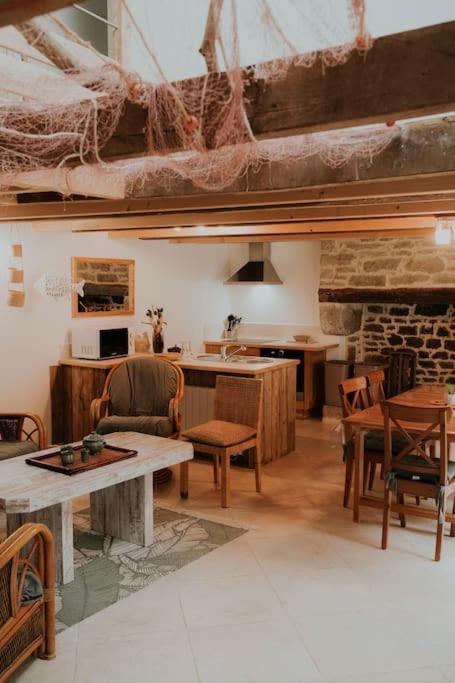 Gite Naturia - Chaumiere De Berringue Plouhinec  Extérieur photo